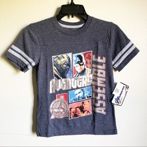 Boys Avengers Assemble tee